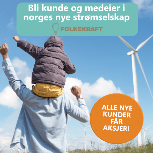 Få Norges råest strømavtale – Spotpris + aksjer