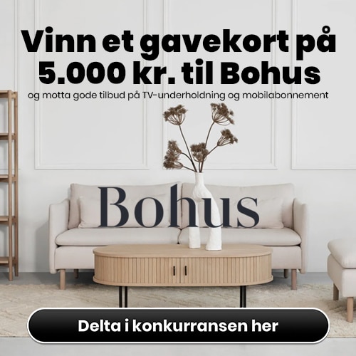 Ditt hjem, din stil – Vinn 5 000 kr til Bohus!